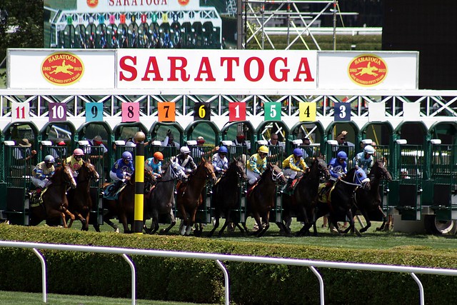 80/365 ~ Opening day at Saratoga Race Track ~ 150 years