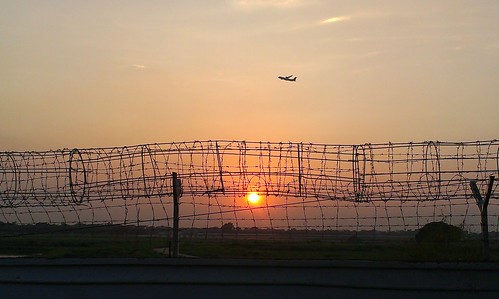 sunset airport bangladesh