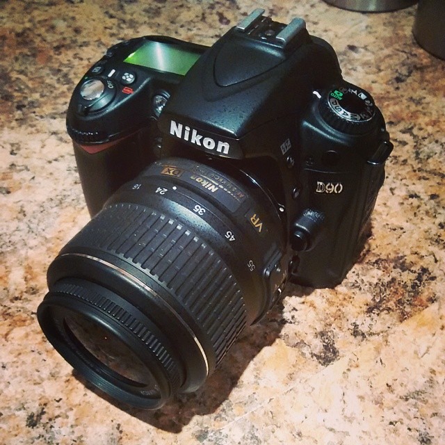 Out with the old in with the new. Nikon D90 arrived.  #nikon #d90 #DSLR #nikon_photography_