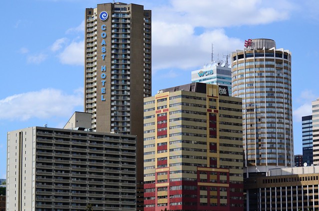 Buildings in Central Edmonton