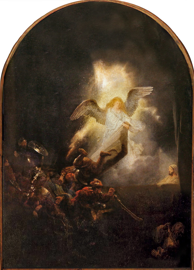 Rembrandt. The Resurrection of Christ. c. 1635-39. Oil on canvas