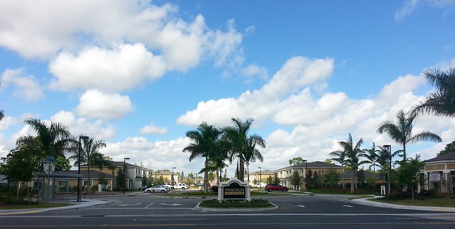 Palm Beach County, FL NSP - Pine Run Villas Entrance