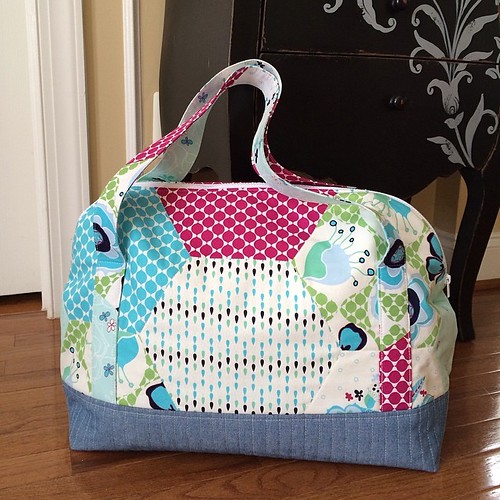 Aeroplane bag is done! Pattern by Sew Sweetness @quiltsint… | Flickr