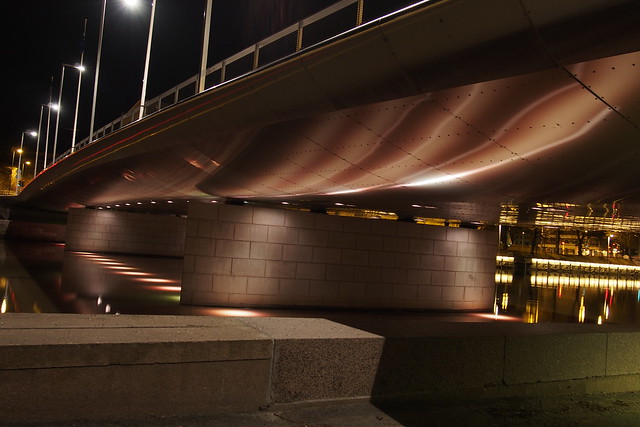 Mylly-Bridge by Night left/Turku