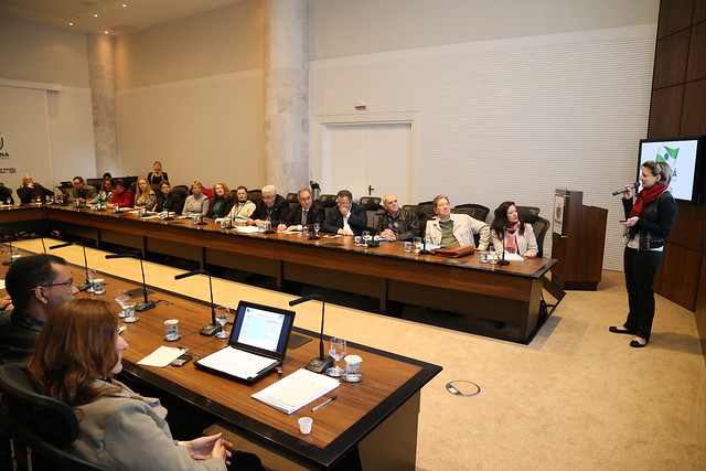 Reunião do Comitê Gestor Interinstitucional - Qualifica Paraná, no Palácio Iguaçu