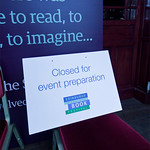 Closed for event preparation | 