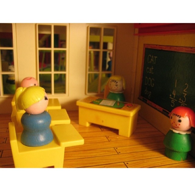 Fisher Price School House Fun 362/265  #vintage #fisherprice #rumpusroom365 #365toys