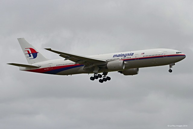 Malasia Airlines Boeing 777-2H6ER, 9M-MRA