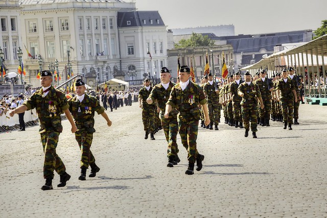 Belgique - 21 juillet 2013 - Ecole de sous-officiers