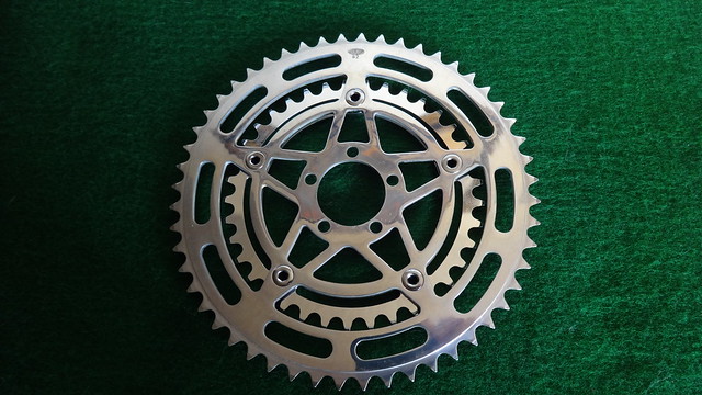 Reproduction chainring _ 122 BCD _ 37 Teeth - bolted together