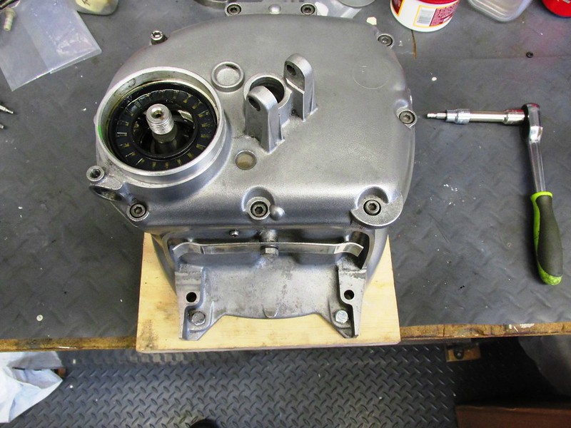 Rear Transmission Cover Secured with Nine Allen Bolts