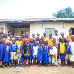 School kids, Sierra Leone Taken on 03 July 2013 in Sierra Leone near Masankay Bo (DSC_9707)

&lt;a href=&quot;http://freewheely.com&quot; rel=&quot;nofollow&quot;&gt;freewheely.com&lt;/a&gt;: Cycling Africa beyond mountains and deserts until Cape Town