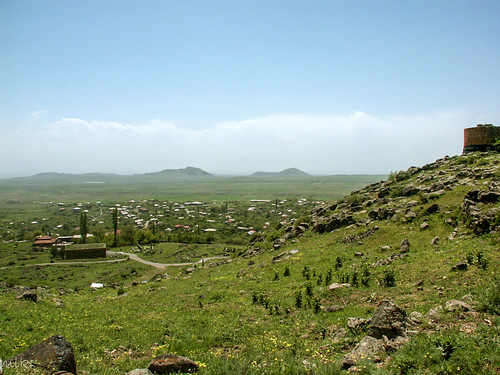 2006 armenia kosh landscape nature village aragatsotn