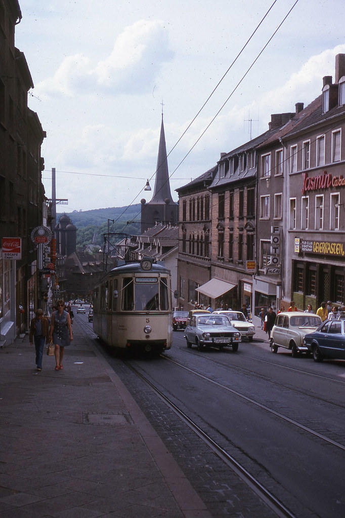 JHM-1975-1239 - Allemagne, Neunkirchen, tramway GT4