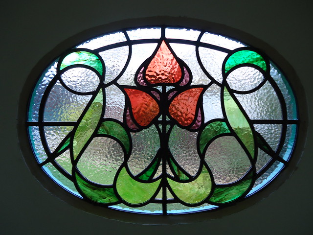 DSC08673 Art Nouveau stained glass