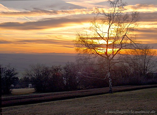 Sonnenuntergang vom Ettersberg by Izzy Moreno, Experimente mit Luminance HDRweimar thüringen sonnenuntergang natur himmel dtm landschaft ettersberg