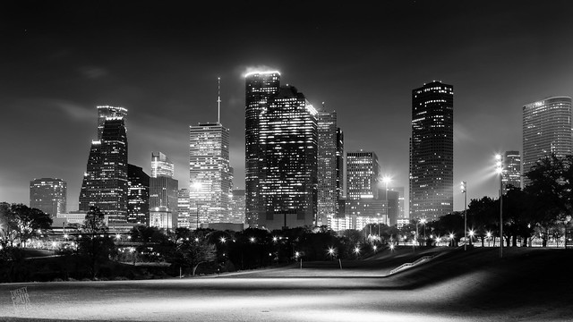 Downtown Houston at 6am