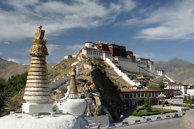 布达拉宫 Potala Palace in Tibet, China