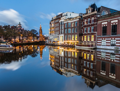 city longexposure morning urban reflection building water netherlands amsterdam architecture night sunrise buildings reflections canal europe cityscape canals clear slowshutter urbex longexpo