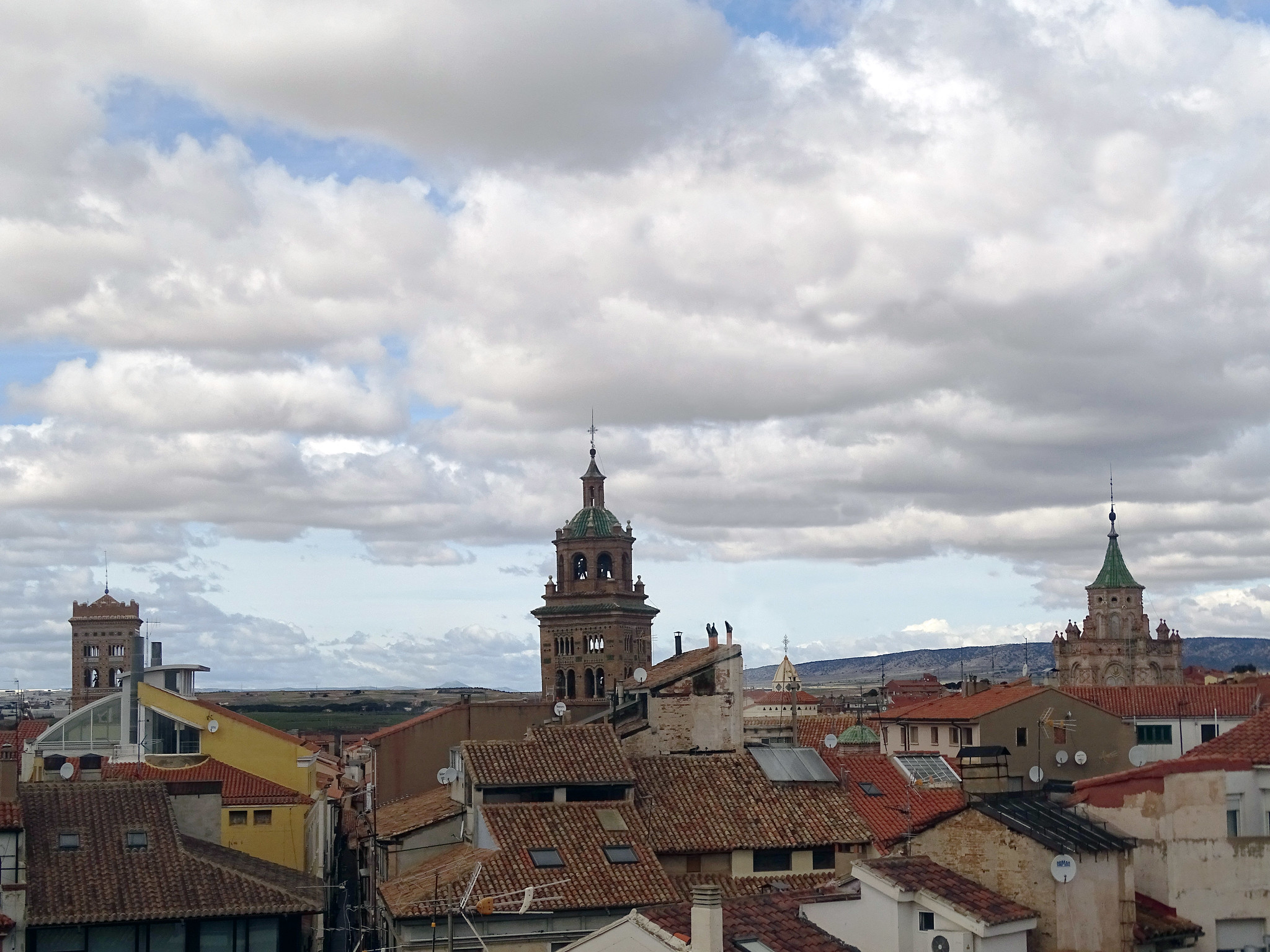 Teruel vista de torres y tejados