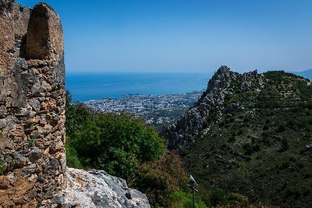 St. Hilarion castle, Kyrenia (Girne) Mountains , North Cyprus