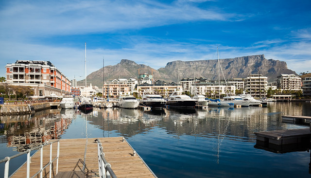 Cape Town - Table Mountain from Waterfront