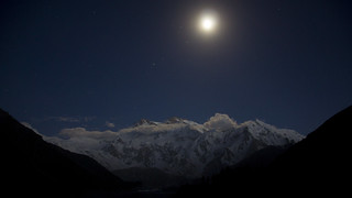 Nanga Parbat by moonlight