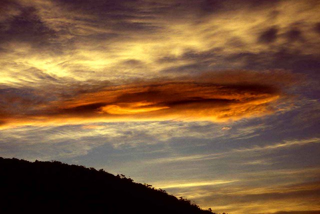 Sunset clouds - Bicheno Tasmania