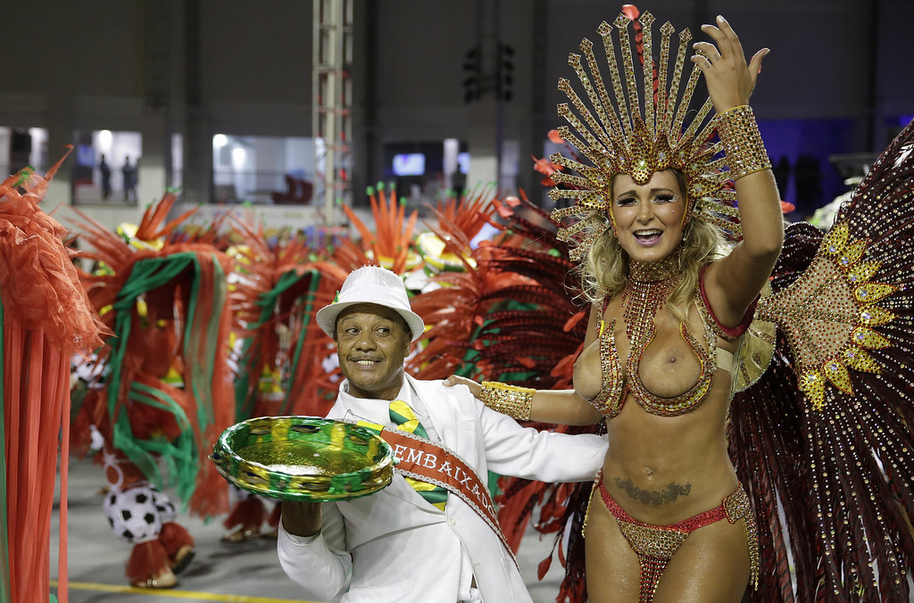 Nude carnival Brazilian carnival