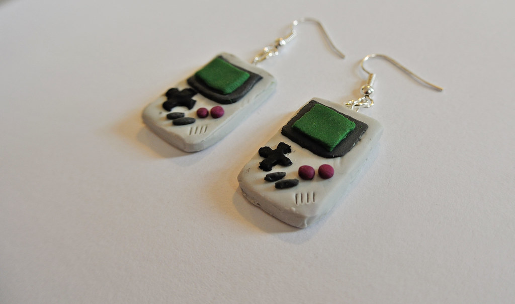 Game Boy Earrings