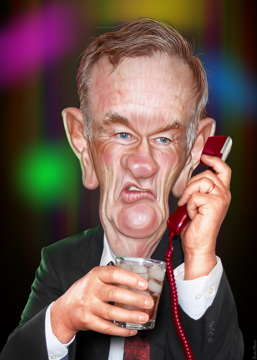 Bill O'Reilly - Caricature