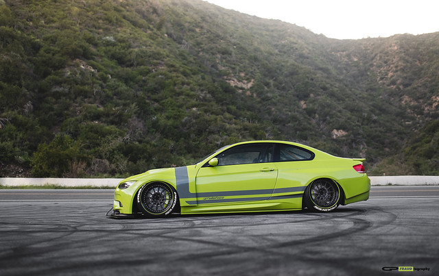 Rolloface Wide body M3 in the Mountains