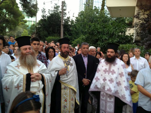Στον εορτασμό της Παναγίας των Βλαχερνών παρέστη ο Δήμαρχος Αμαρουσίου Γ. Πατούλης