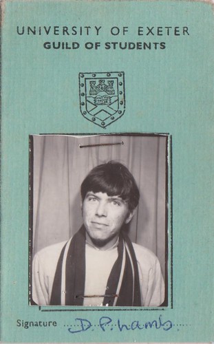Derek's Guild card from 1967