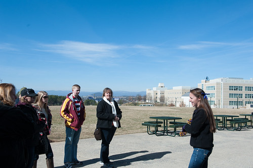 Current students serve as your guides on admissions tours