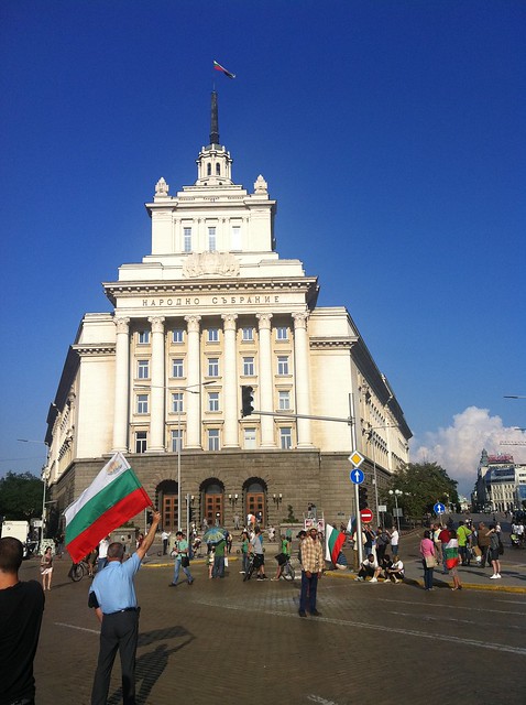 Demonstration in Sofia