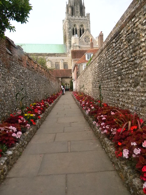Bishops Garden, Chichester Cathedral Always worth a look. Southbourne to Chichester
