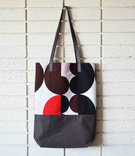 Oversized Tote Bag | by sewandtellhandmade