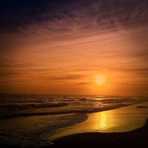 sunset beach square alabama squareformat 4s iphoneography instagramapp