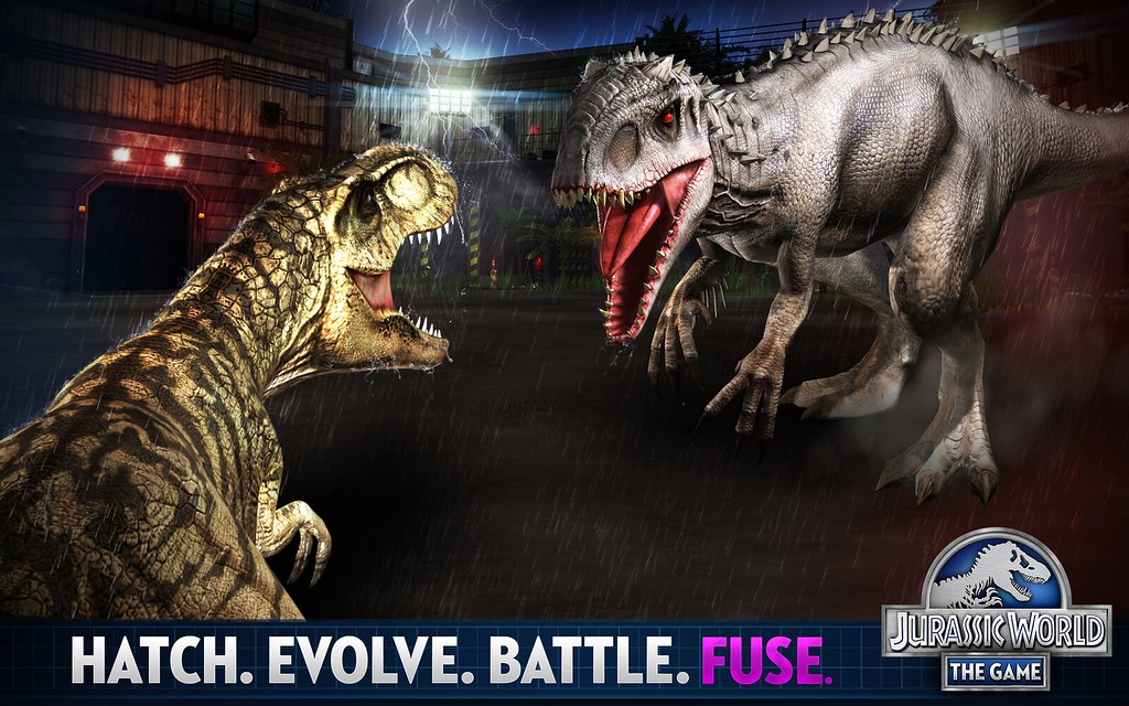 Jurassic World: The Game  vs Indominus rex wallpaper | Flickr