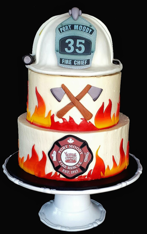 The Cake Baketress Firefighter Davids Birthday Cake