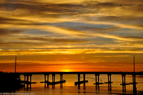 bridge sunrise river nikon florida d90