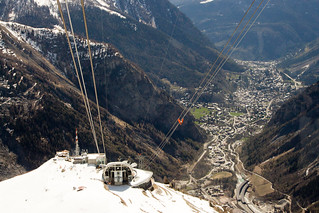 Italy S Skyway Monte Bianco Cable Car Angela Crampton Flickr