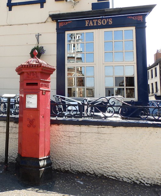 Fancy postbox and Fatso's