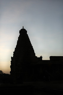Tanjore temple tower