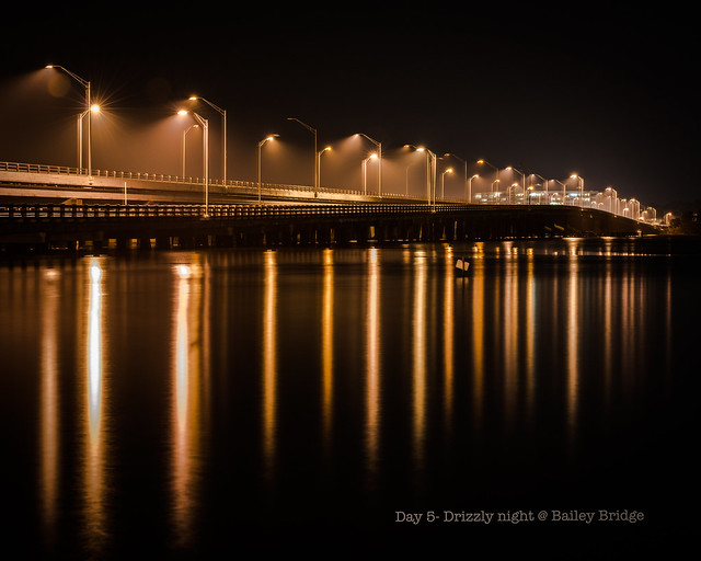 Day 5- Drizzly night @ Bailey Bridge