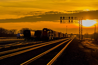 End of the Day - Dilworth Yard - Dilworth, MN