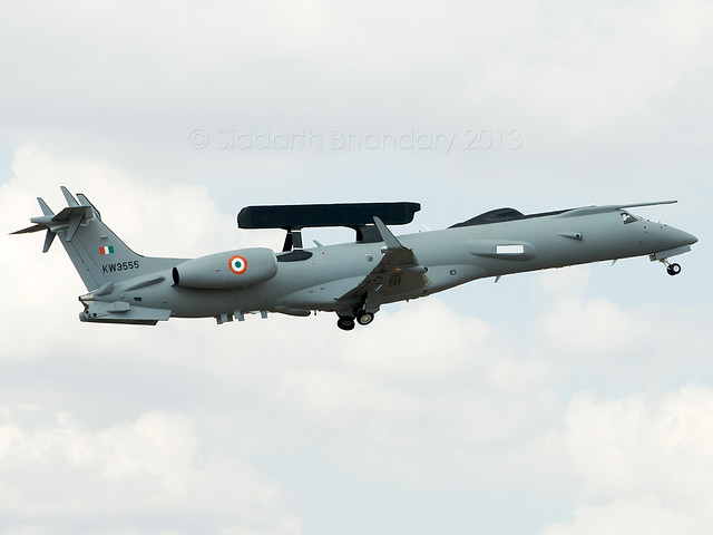 Indian Air Force Embraer ERJ-145AEW (KW3555)