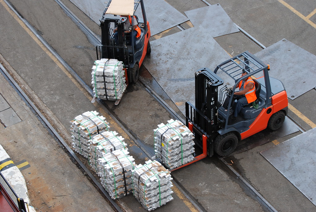 11,000 Tons of Aluminum Ingots Unloaded at Talleyrand Mari ...