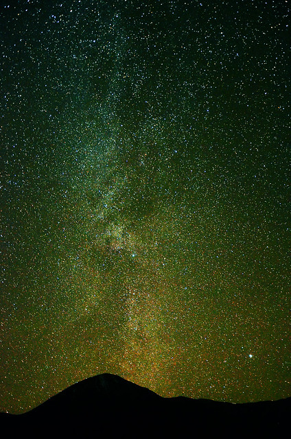 The Milky Way above Glamaig, Isle of Skye